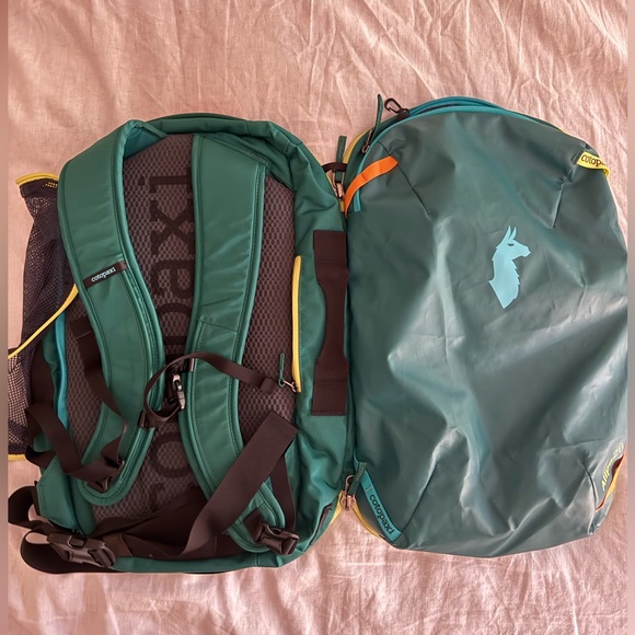 Cotopaxi Allpa 28L Backpack in Teal and Orange - Picture 3 of 13